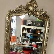 GOLD MIRROR WITH COPING