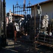 CANCELLO IN FERRO BATTUTO
