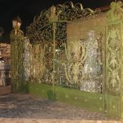 cancello in ferro c/colonne